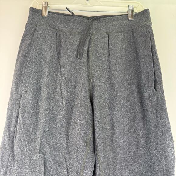 Lululemon Men's Heathered Grey Discipline Sweat Pants Size Medium - Picture 2 of 8